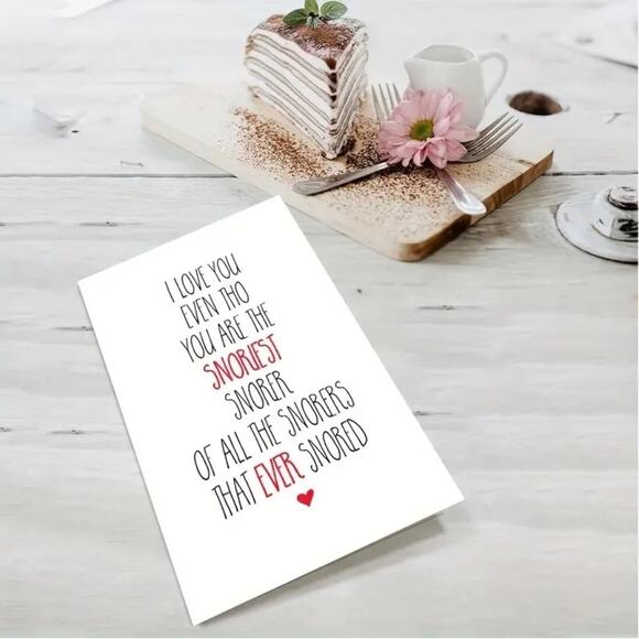 Valentine's Day or Anniversary Funny Card - 8" x 5" - Picture 3 of 6
